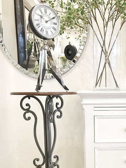 アイアンラック フラワースタンドＭ 花台 サイドテーブル ロートアイアン FM-5-M