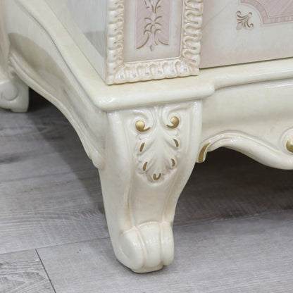 サルタレッリ ヴェルサイユ 4段チェストS アイボリー リビングチェスト