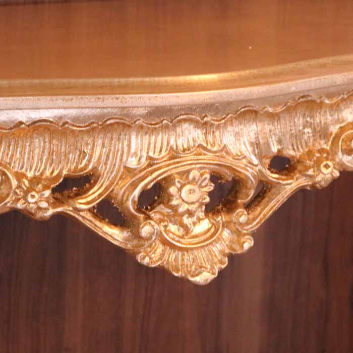 イタリア コンソールテーブル ゴールド 猫脚 イタリア DIBIASE 585G