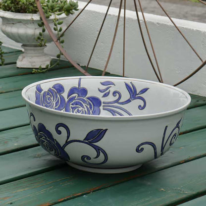 水鉢 大型 薔薇 特大 13号 火鉢 鉢カバー