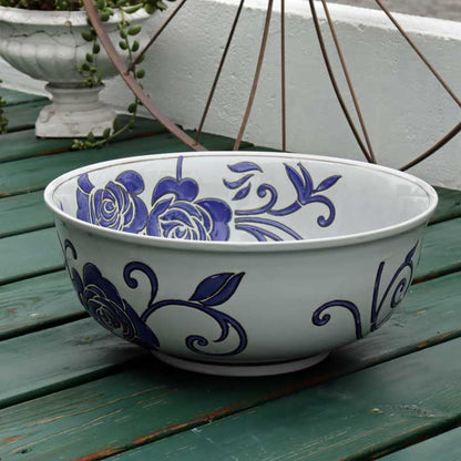 水鉢 大型 薔薇 特大 13号 火鉢 鉢カバー