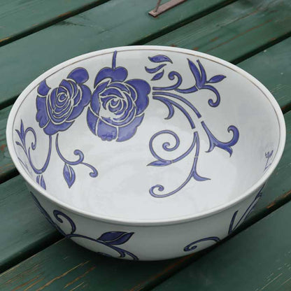 水鉢 大型 薔薇 特大 13号 火鉢 鉢カバー