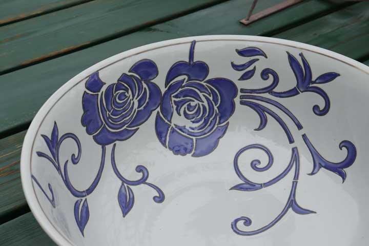 水鉢 大型 薔薇 特大 13号 火鉢 鉢カバー