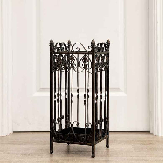 傘立て アンブレラスタンド 四角 アイアン アンティーク ヴィンテージ