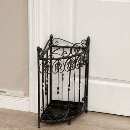 傘立て アンブレラスタンド コーナー アイアン アンティーク ヴィンテージ