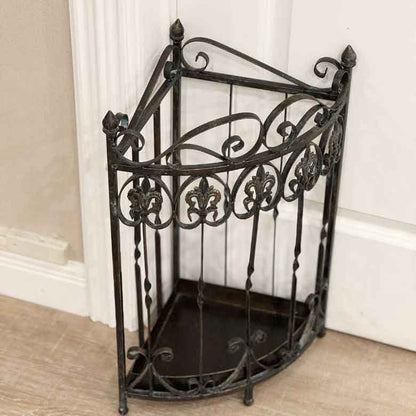 傘立て アンブレラスタンド コーナー アイアン アンティーク ヴィンテージ