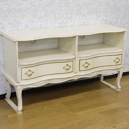 イタリア テレビボード 110cm ローキャビネット ホワイト 539/LQ