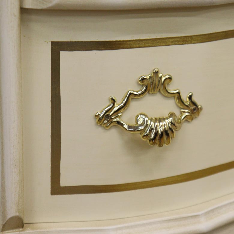 イタリア テレビボード 110cm ローキャビネット ホワイト 539/LQ