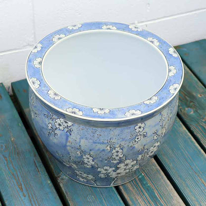 水鉢 大型 白梅 特大 13号 火鉢 鉢カバー