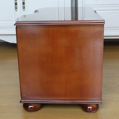 テレビ台 ローボード イタリア 象嵌  87cm 丸脚 903