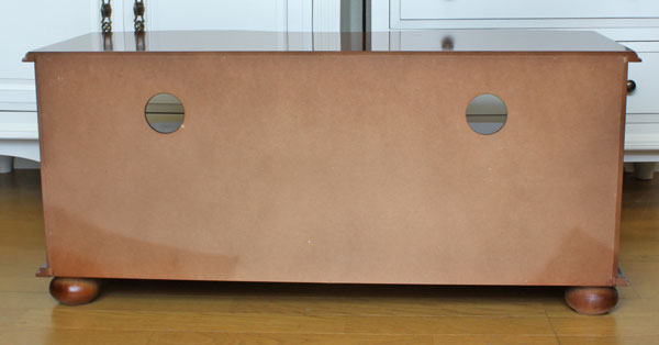 テレビ台 ローボード イタリア 象嵌  87cm 丸脚 903