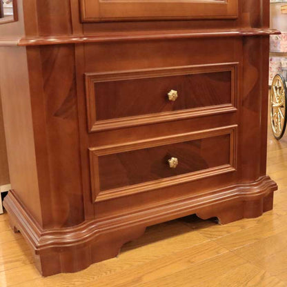 イタリア ガラスキャビネット 完成品 キャビネット 象嵌 3120