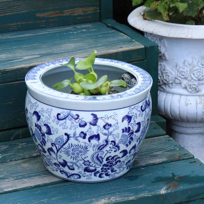 水鉢 大型 ひまわり 白 大 10号 火鉢 鉢カバー プランターカバー 向日葵