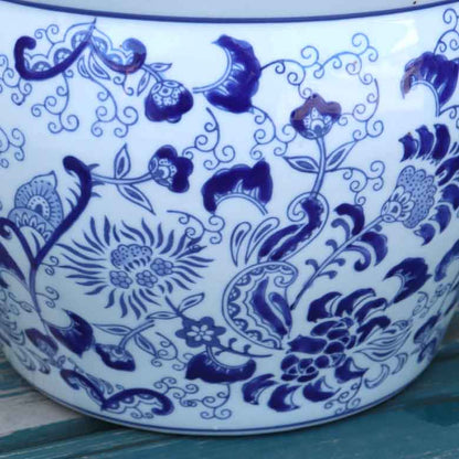 水鉢 大型 ひまわり 白 大 10号 火鉢 鉢カバー プランターカバー 向日葵