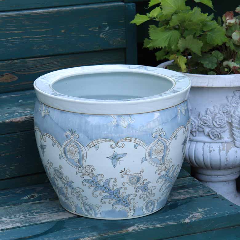 水鉢 大型 芭蕉 特大 13号 火鉢 鉢カバー