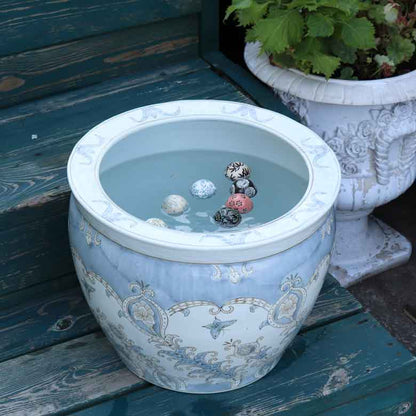 水鉢 大型 芭蕉 特大 13号 火鉢 鉢カバー