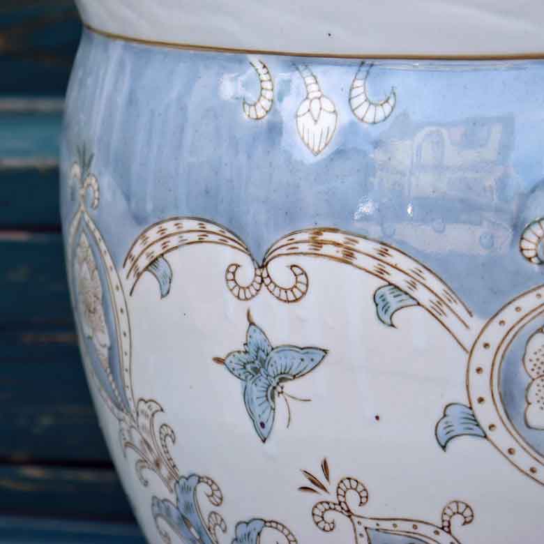 水鉢 大型 芭蕉 特大 13号 火鉢 鉢カバー