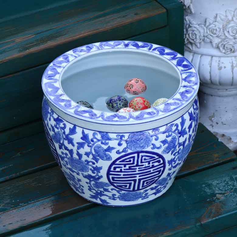 水鉢 大型 寿 大 10号 火鉢 鉢カバー プランターカバー