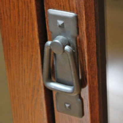 ブックシェルフ キャビネット オーク 完成品 木製 レトロ