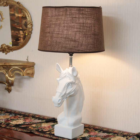 ホースライト ホワイト 1灯 ランプ 照明 テーブルランプ