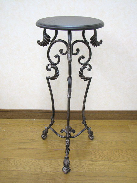 アイアンフラワースタンド 花台 サイドテーブル ロートアイアン FM-19