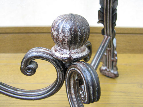 アイアンフラワースタンド 花台 サイドテーブル ロートアイアン FM-19