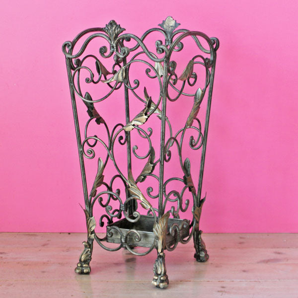 アイアン 傘立て かさたて アンブレラスタンド レトロ スクエア FM-81