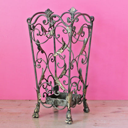 アイアン 傘立て かさたて アンブレラスタンド レトロ スクエア FM-81