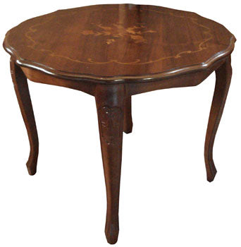 イタリア リビングテーブル 59cm サイドテーブル 象嵌 ローテーブル CTS662