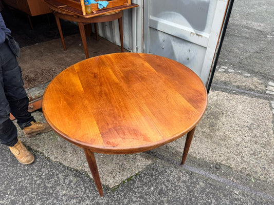 ＜入荷前先行予約＞ ダイニングテーブル フレスコ ジープラン G-plan Fresco ラウンドテーブル 伸長式 ミッドセンチュリー