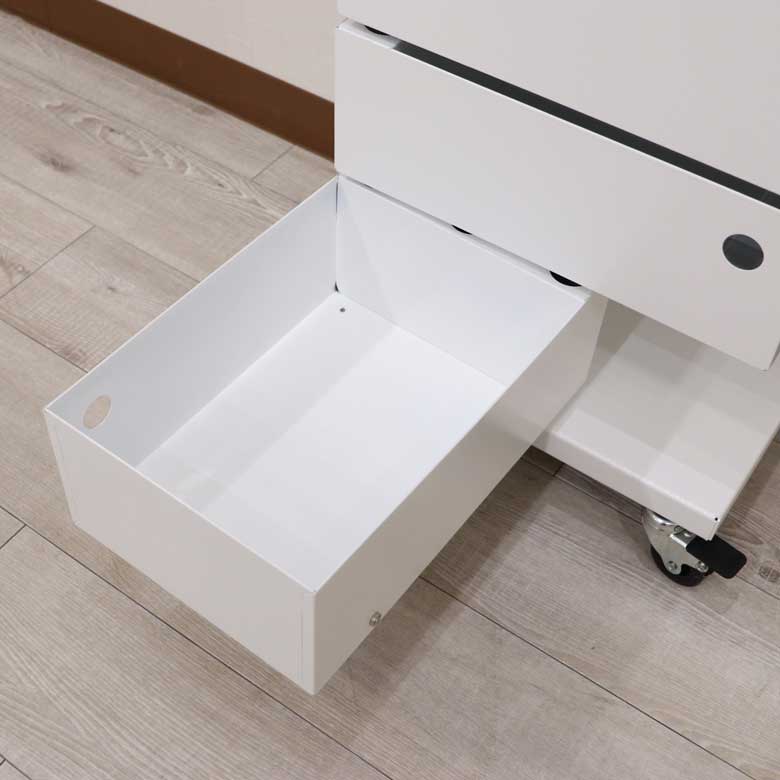 ファイルラック イタリア アイアン DOTTUS 6段 ホワイト レターケース