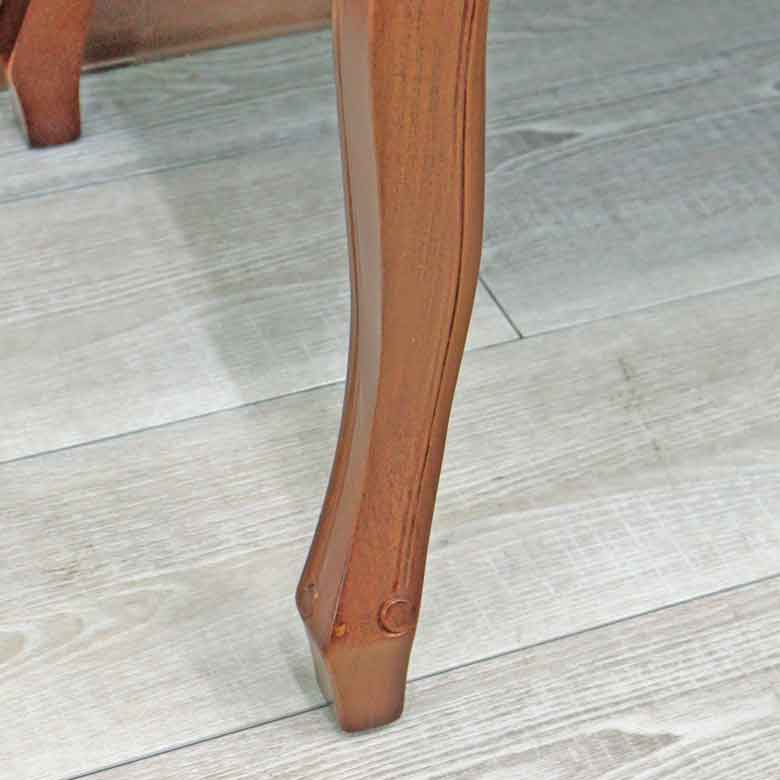 テレフォンベンチ いちご泥棒 ブルー 木製 ベンチ 猫脚 イタリア いちご泥棒 ベスト・オブ・モリス 日本