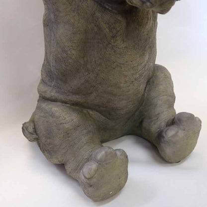 アニマルサイドテーブル サイ フラワースタンド かわいい リアル