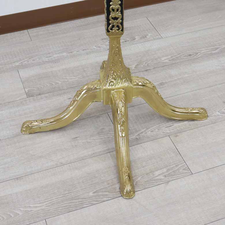 コートハンガー 真鍮 ブラス ゴールド イタリア アンティーク 象嵌
