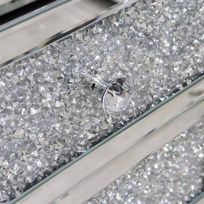 ミラー家具 5段チェスト ディスプレイスタンド サイドテーブル C5