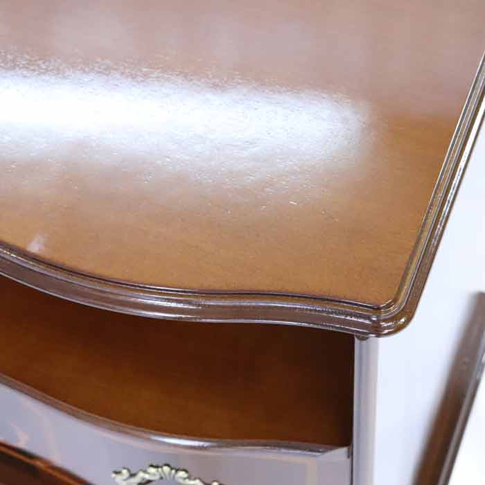 チェスト 木製 2段 完成品 58cm 象嵌 246