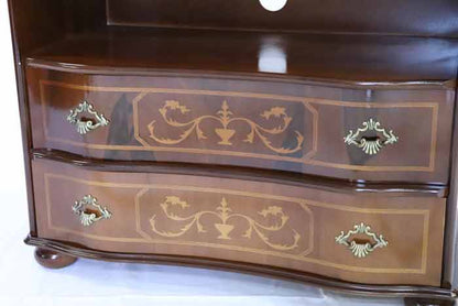 テレビ台 ローボード イタリア 象嵌  75cm 丸脚 902V