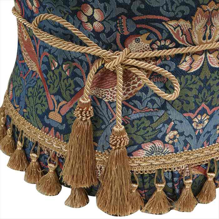 ジェニファーテイラー アワーグラスオットマン スツール いちご泥棒 JENNIFER TAYLOR