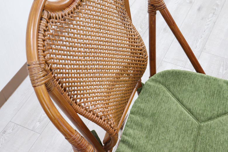 軽量ラタンチェア ダイニングチェア 手作り 椅子 軽い