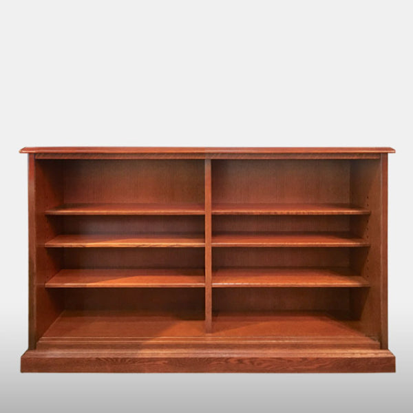 カントリーハウス 4ドア スリムキャビネット サイドボード 引き違い戸 オーク材 天然木使用 国産家具 英国調 ブリティッシュ CDB33