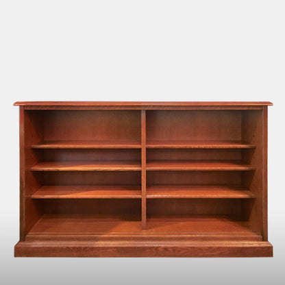 カントリーハウス 4ドア スリムキャビネット サイドボード 引き違い戸 オーク材 天然木使用 国産家具 英国調 ブリティッシュ CDB33