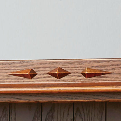 カントリーハウス 4ドア サイドボード 宮付 スリムキャビネット オーク材 天然木使用 国産家具 英国調 ブリティッシュ CLB13