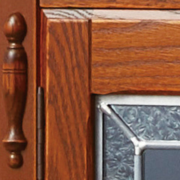 カントリーハウス 4ドア サイドボード 宮付 スリムキャビネット オーク材 天然木使用 国産家具 英国調 ブリティッシュ CLB13