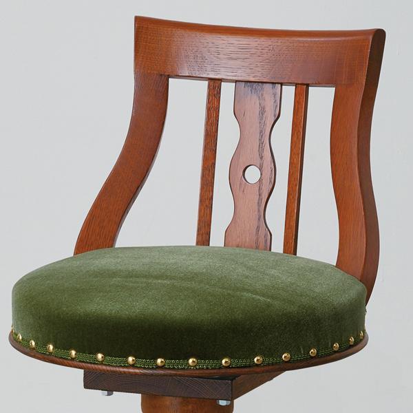 カントリーハウス 回転チェア オーク材 天然木使用 国産家具 英国調 ブリティッシュ CPC41