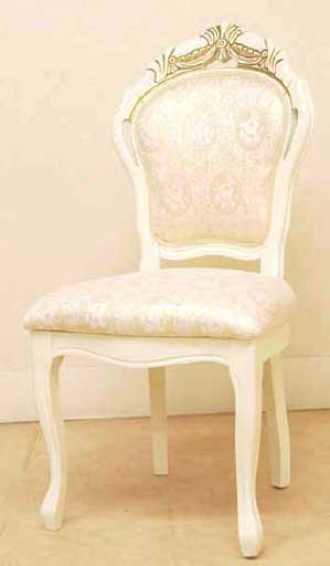 レオナルド ダイニングチェア 布張り アイボリー イタリア キャメル