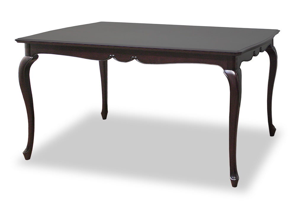 ダイニングテーブルセット 4人掛け 5点セット W140cm 東海家具 フルール DM チェアB マホガニー ダークブラウン 264295