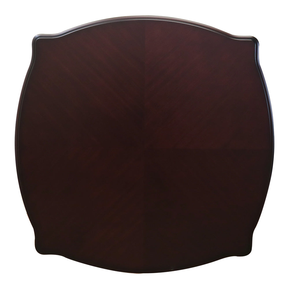 ダイニングテーブルセット アームチェア 2人掛け 3点セット W85cm 東海家具 フルール DM チェアD マホガニー ダークブラウン 264356