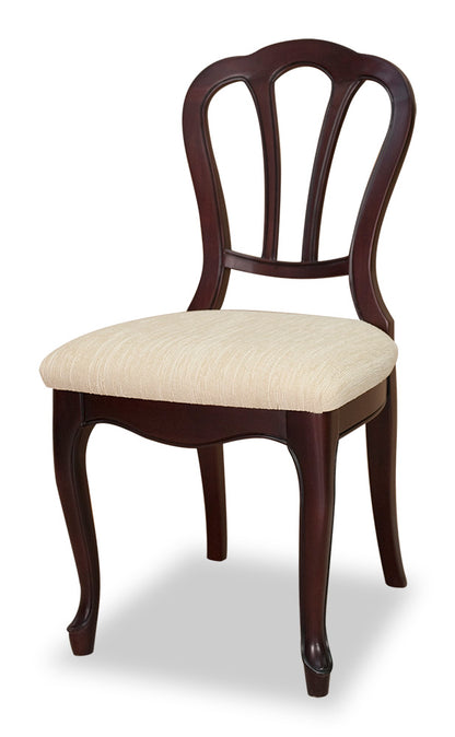 ダイニングチェア デスクチェア 東海家具 フルール DM LDチェア マホガニー ダークブラウン 456065