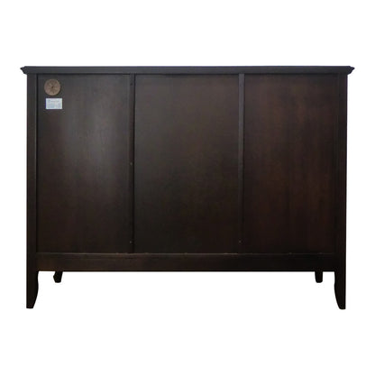 サイドボード チェスト 2口 コンセント付 幅114cm 東海家具 フルール DM SB114 マホガニー ダークブラウン 783857