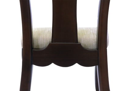 ダイニングテーブルセット 6人掛け 7点セット W180cm 東海家具 フルール DM チェアB マホガニー ダークブラウン 264318